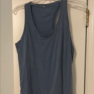 Lululemon Athletica Blue Sleeveless Tank Top